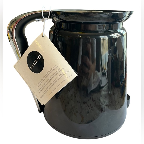 Keurig 2.0 black K-Carafe pitcher replacement silver handle new no box - Picture 4 of 5
